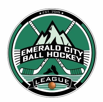 Emerald City Ball Hockey League logo
